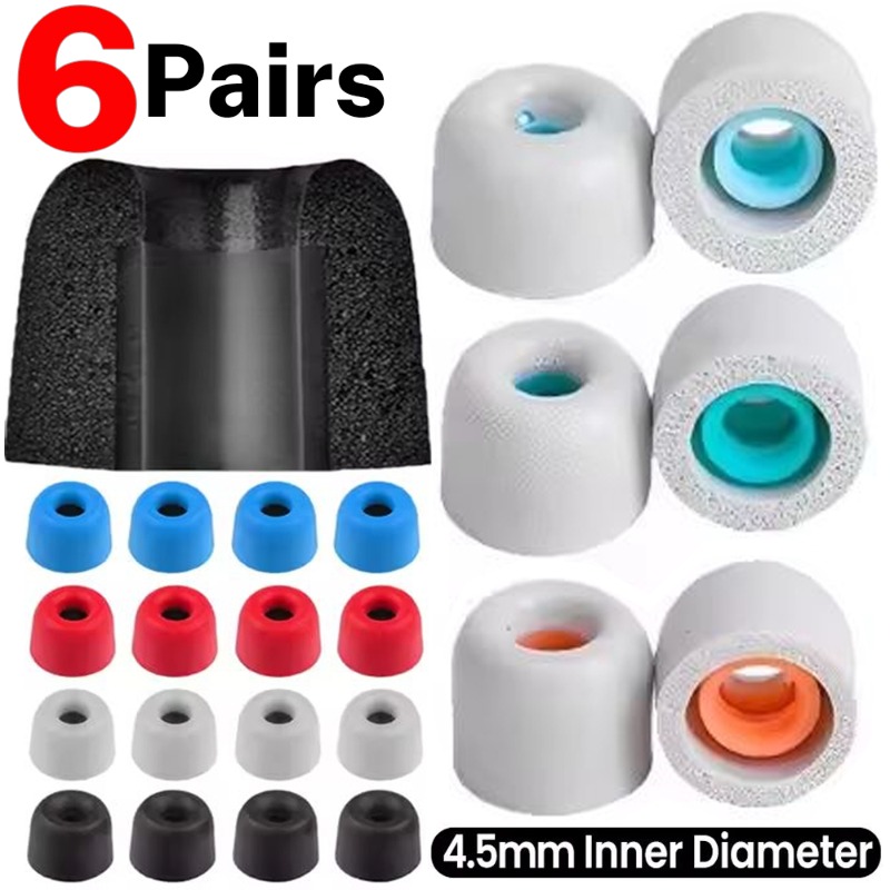 Sound Dampening Foam - 6/1 pares de espuma de memória