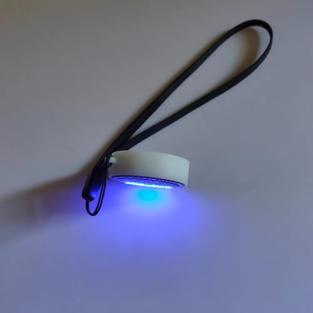 Esports Gaming Room - Luminária LED Redonda com Movimento Líquido,