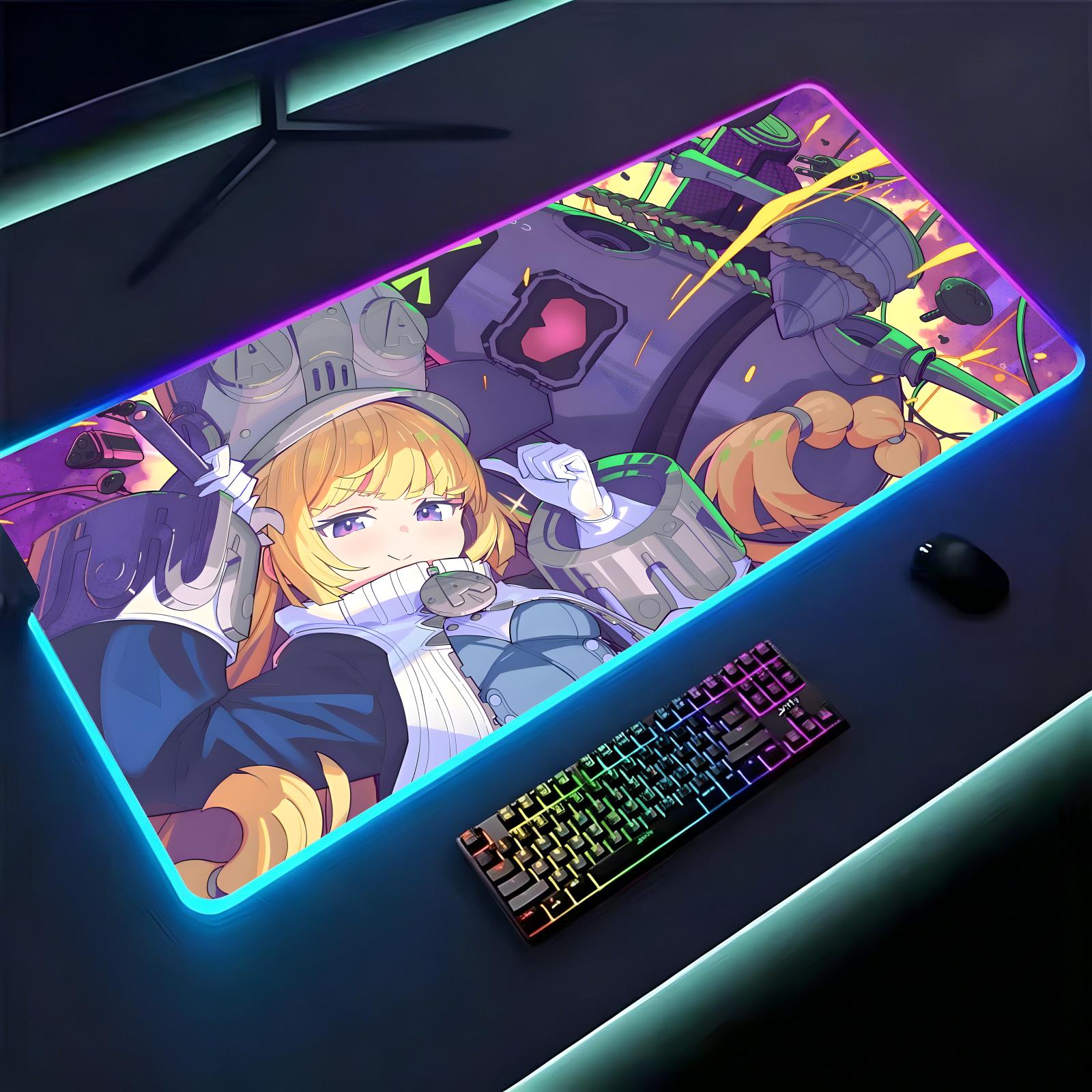 Mouse Pad Extended Rgb - Mousepad para jogos Zenless Zone Zero
