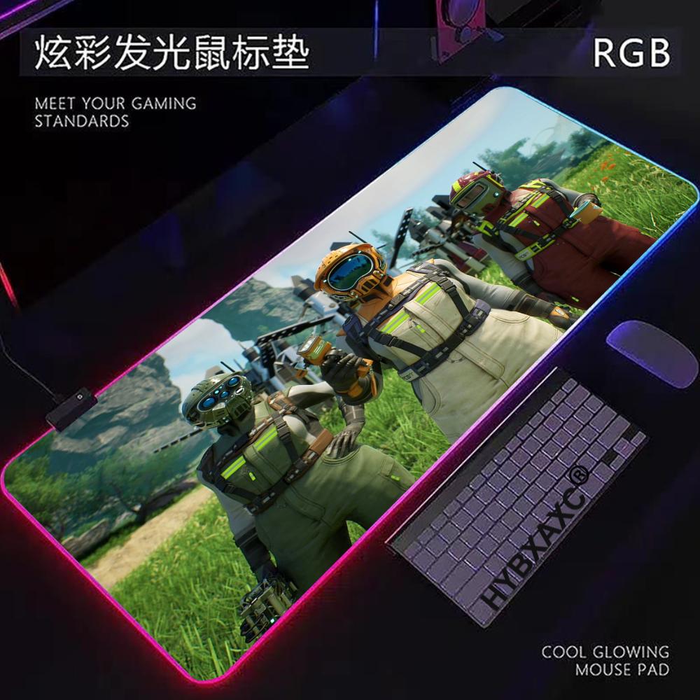 Mouse Pad Extended Rgb - Mouse Pad RGB LED HD de