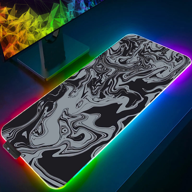 Mouse Pad Extended Rgb - Rgb led mouse pad estendido strata