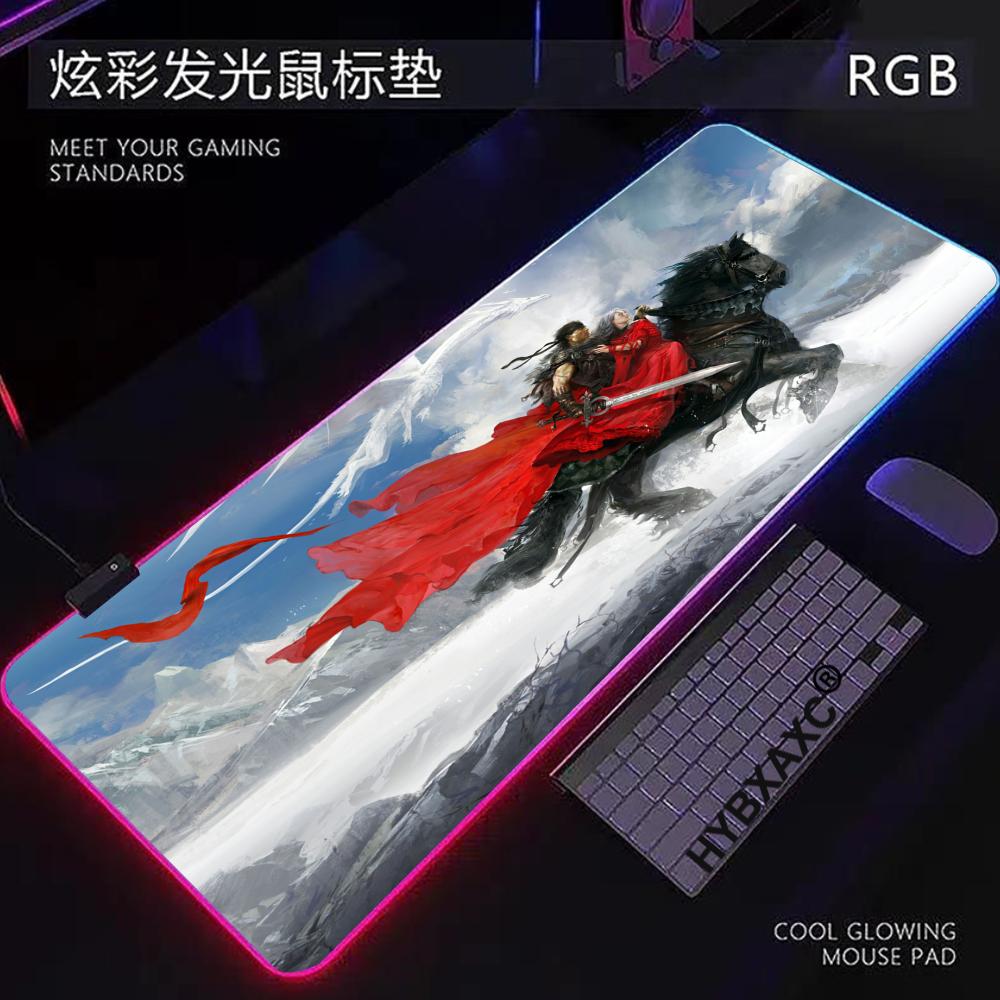 Mouse Pad Extended Rgb - Mouse Pad RGB LED HD Guild