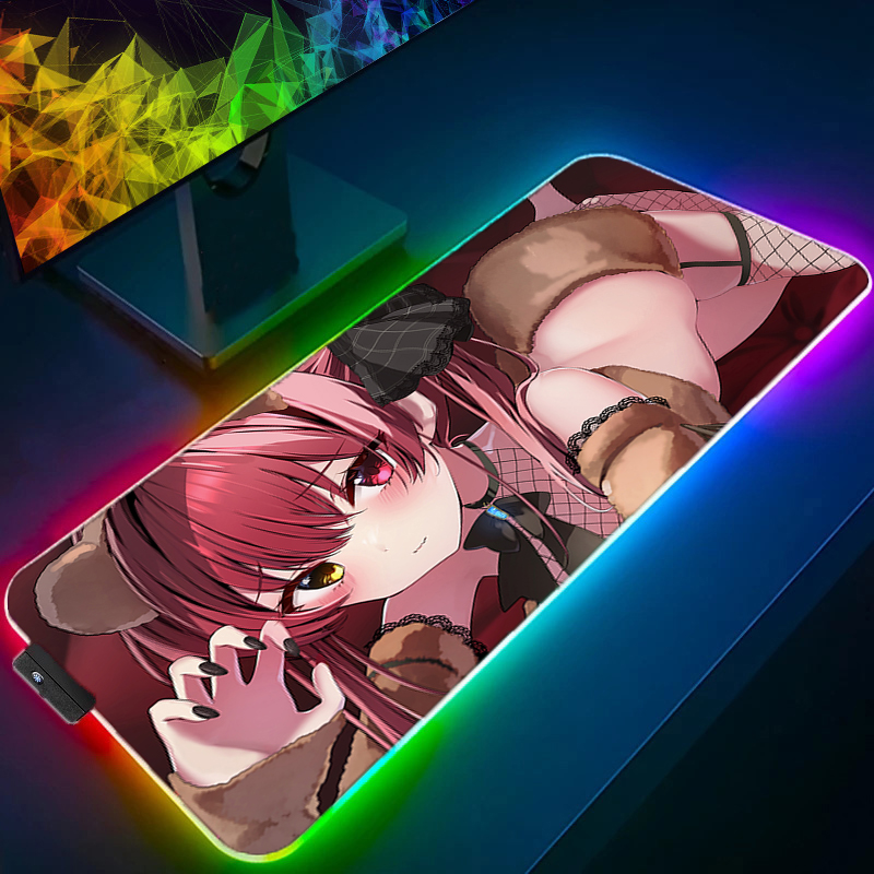 Mouse Pad Extended Rgb - Mouse Pad Gamer RGB, Tapete de