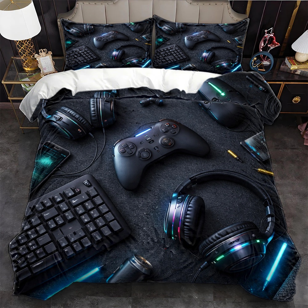 Esports Gaming Bed - Conjunto de Cama Estilo E-Sports de