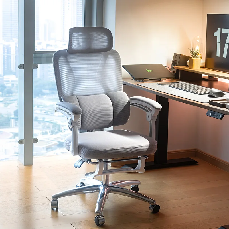 Esports And Gaming Lounge - Cadeira de Escritório Ergonômica em Malha,