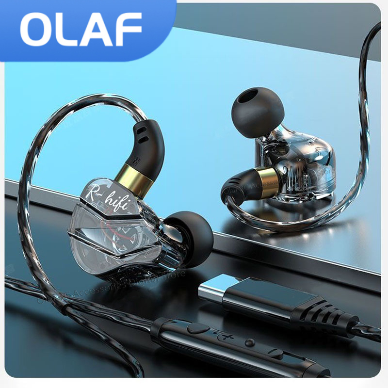 Esports Gaming Monitor - OLAF HiFi Tipo C Fones de
