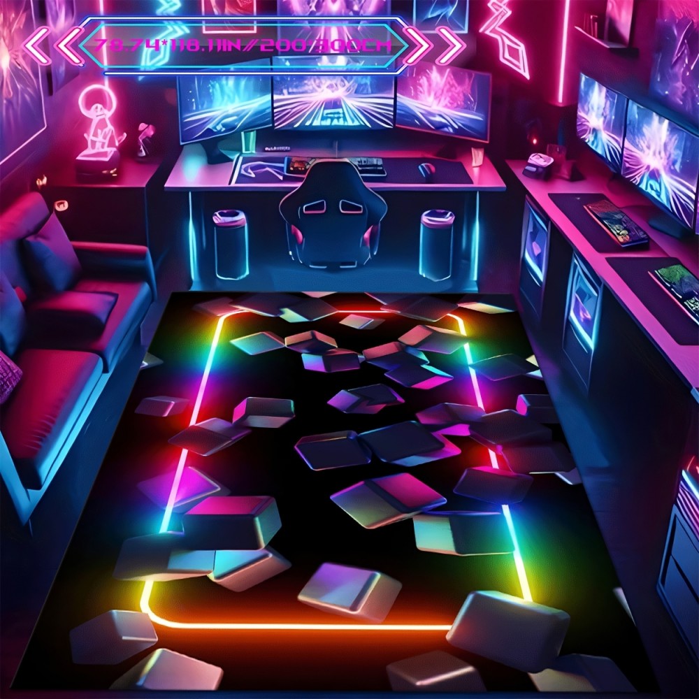 Tapete para jogos VIKAMA com d - Esports Gaming Room avaliação e preço
