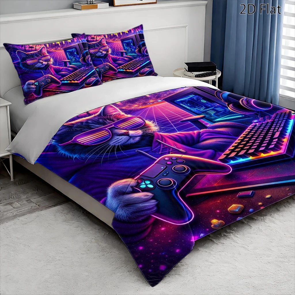 Conjunto de Capa de Edredom Cy - Esports Gaming Bed avaliação e preço