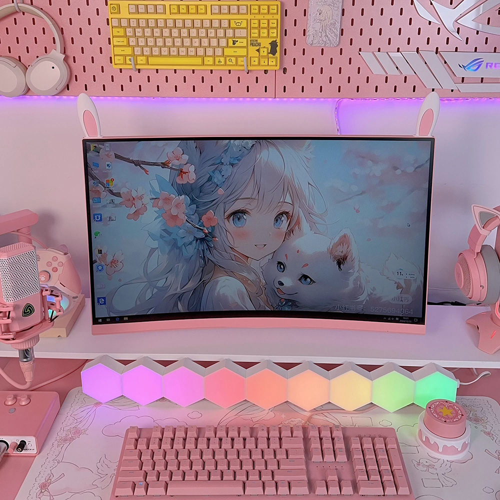 Orelhas de coelho decoração de - Esports Gaming Room avaliação e preço
