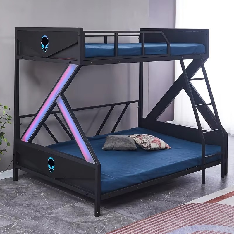 Cama de Metal Dupla Camada par - Esports Gaming Bed avaliação e preço