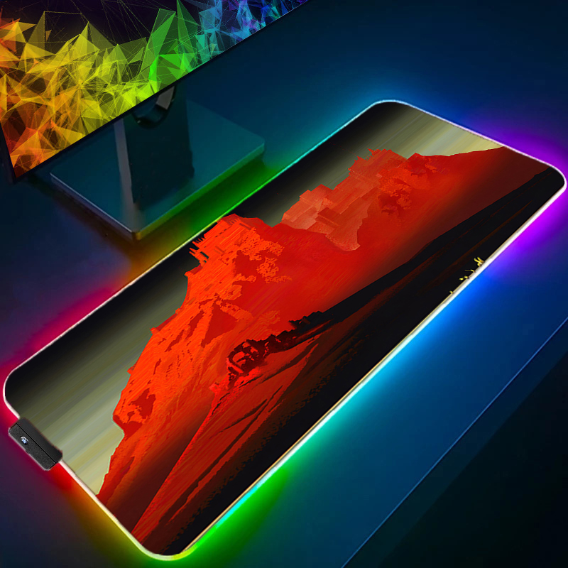 Rgb led mouse pad multi tamanh - Mouse Pad Extended Rgb avaliação e preço