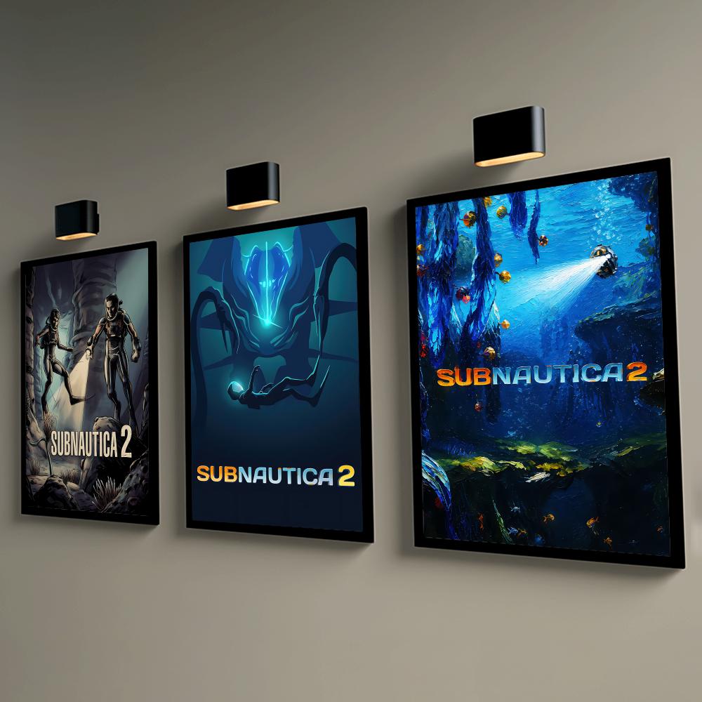 S-SubnauticaS 2 Poster HD Deco - Esports And Gaming Lounge avaliação e preço