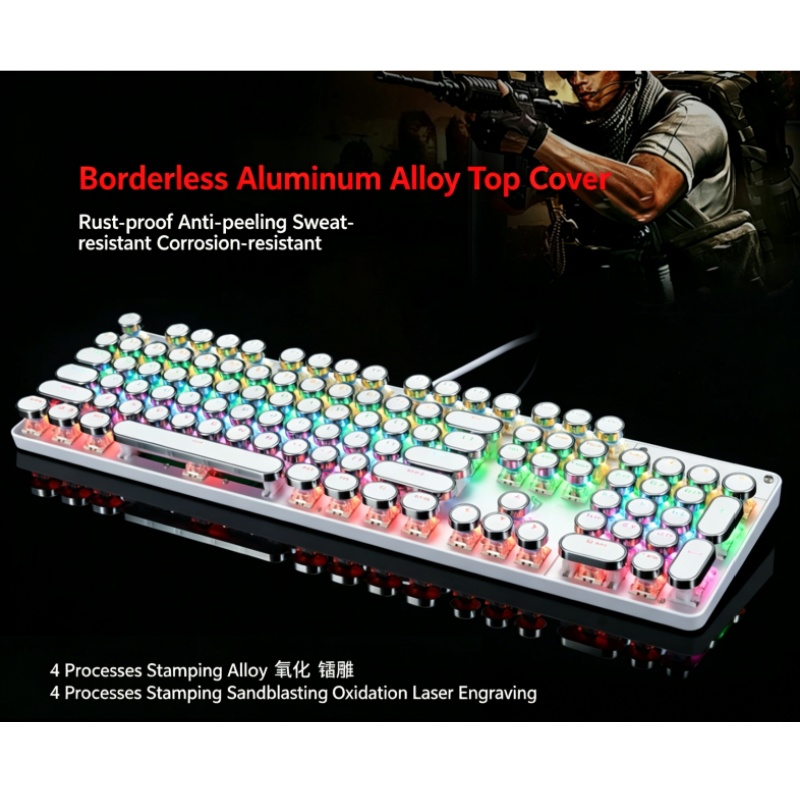 Teclado Mecânico HJK920 Steam  - Esports And Gaming Lounge avaliação e preço