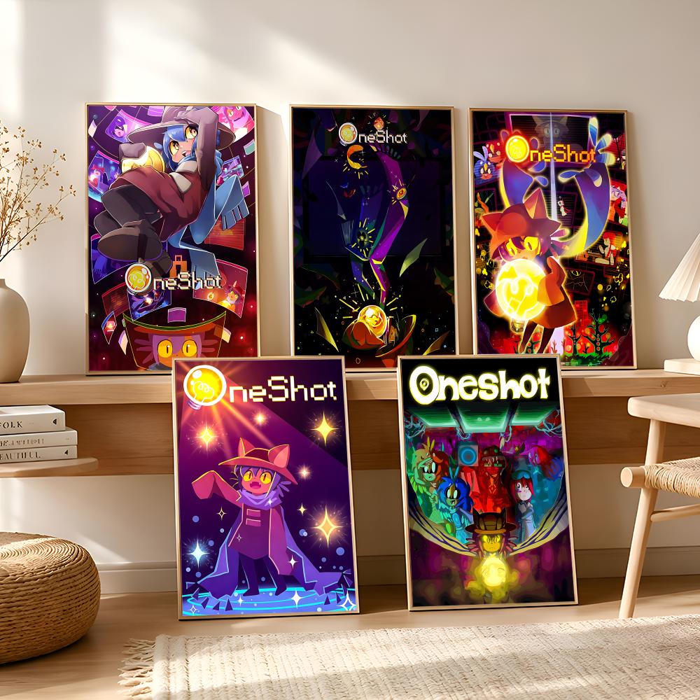 Puzzle Game O-OneShotS Poster  - Esports And Gaming Lounge avaliação e preço