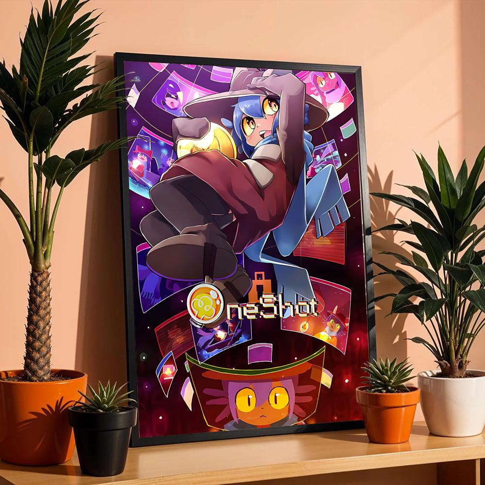 Puzzle Game O-OneShotS Poster  - Esports And Gaming Lounge avaliação e preço