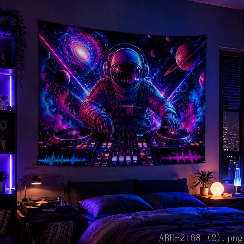 Tapeçaria Espacial de Astronau - Esports Gaming Room avaliação e preço
